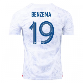 Maillot/Tenue France Benzema 19 Exterieur Coupe du monde 2022